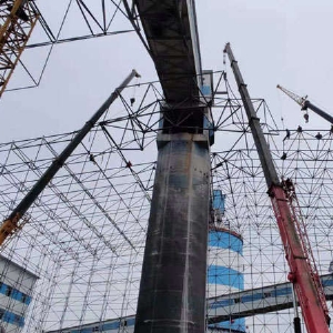 后安煤炭有限公司煤場封閉工程